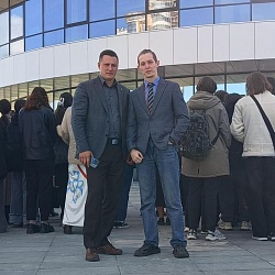 Конев Андрей Викторович, член совета молодых ученых ДНЦ ФПД принял участие в открытии Дома российско-китайской дружбы