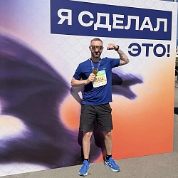 Сотрудник ДНЦ ФПД Турков Григорий принял участие в Казанском марафоне